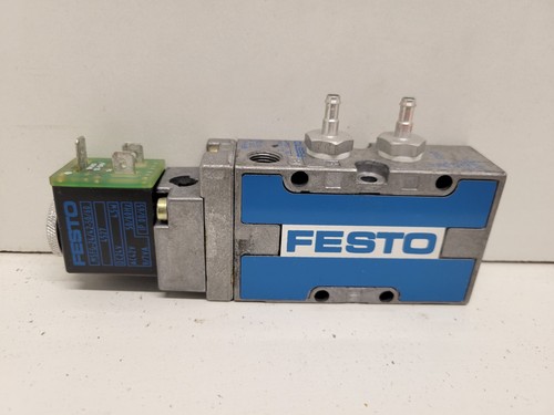 GOOD USED! FESTO SOLENOID VALVE MFH-5-1/8-B