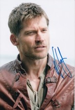 NIKOLAJ COSTER WALDAU signed Autogramm 20x30cm GOT THRONES in Person autograph
