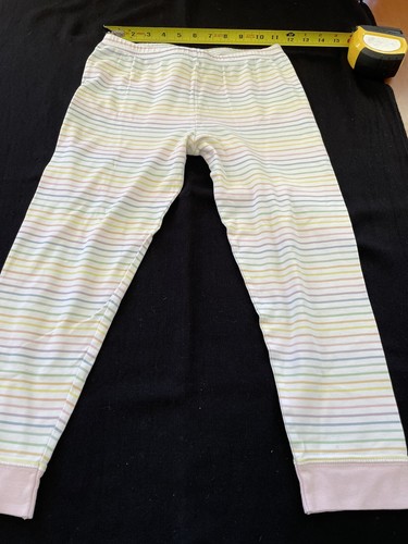 The Beaufort Bonnet Co (TBBC) EUC Pastel Stripe Pima Cotton Sh Sleeve PJ-12Yrs - Picture 9 of 11