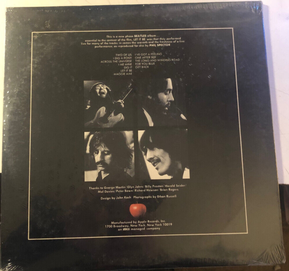 The Beatles - Let It Be - Factory Sealed Original Pressing! | eBay