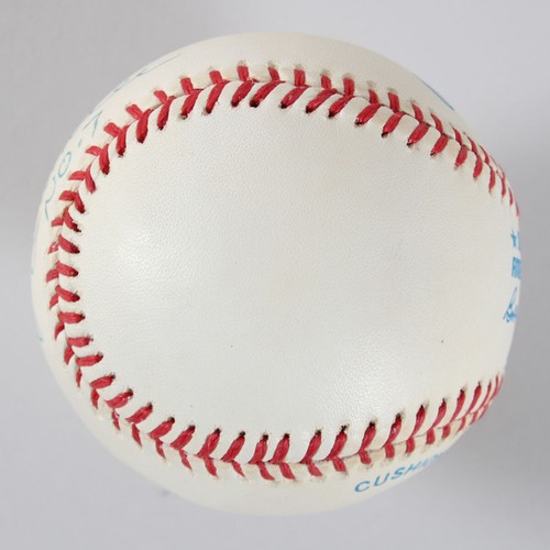 Mickey Mantle Signed Baseball Yankees Inscribed "No. 7" - COA JSA - 第 4/7 張圖片