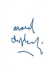 Arnaud Desplechin Autogramm signed 10x15 cm Karteikarte 