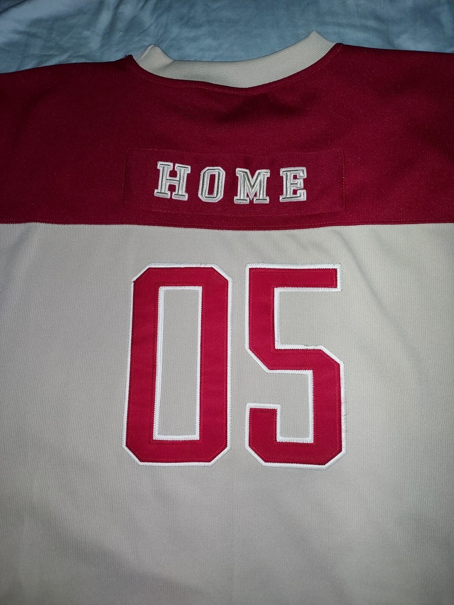FUBU アメリカンフットボールシャツ XL 05 VTG FUBU 05 FOOTBALL LONG SLEEVE JERSEY YOUTH XL HOME SEWN