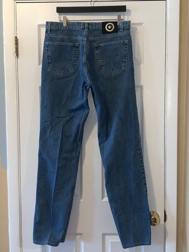 VERSACE MENS JEANS ITALY SIZE 52, US SIZE 34 INSEAM IS 34" LEG OPENING 8"