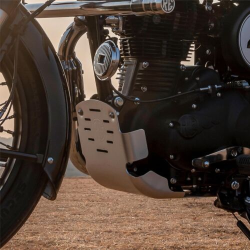 ROYAL ENFIELD Sump Guard, Silver, 500 EFI Classic & Bullet - Bild 4 von 6
