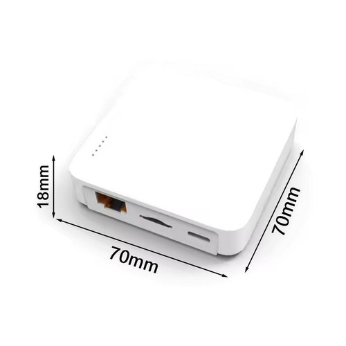 USB Wireless Print Server WiFi Print Server 100Mbps LAN/Bridge E1Q3 480Mbps L7Q0 - Afbeelding 11 van 11