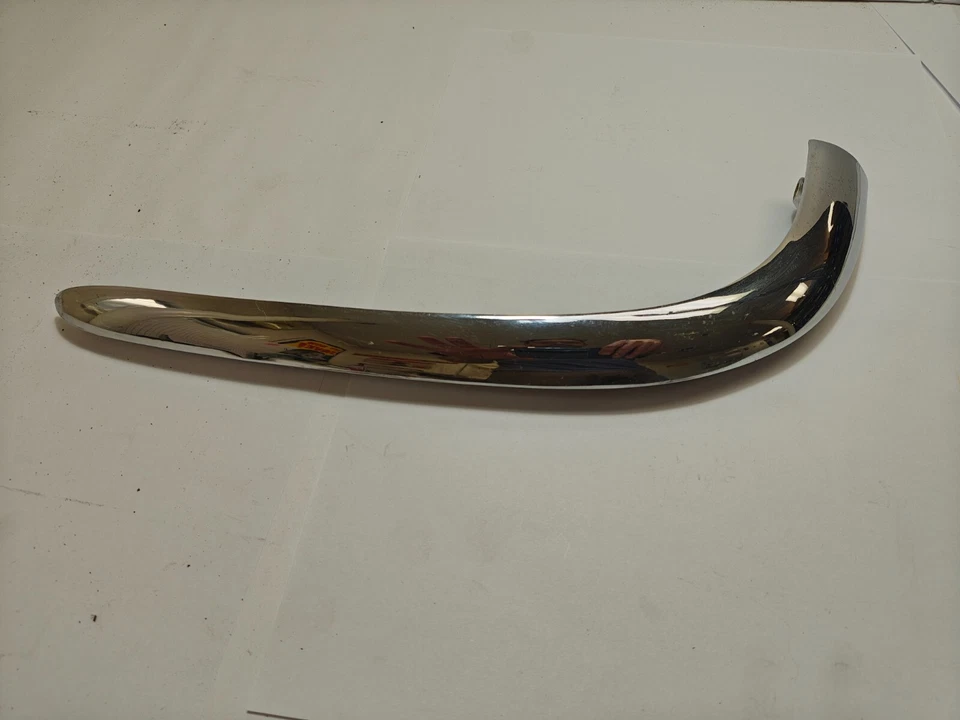1950 Chrysler Windsor Right Fender Extension Grille Chrome Molding 1335551 NOS. - Image 3 of 4