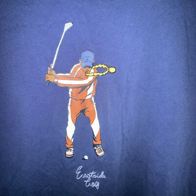 RARE Nike Mens Jordan x Eastside Golf Swingman T- Shirt Navy