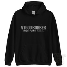 VT600 BOBBER: Simple Stylish Slammed hoodie motorcycle biker
