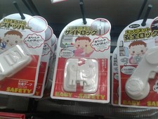 3 x round base , child drawers lock bendy door for kids refrigerator baby safe