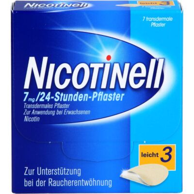 NICOTINELL 7 mg/24-Stunden-Pflaster 17,5mg 7 St PZN03764502