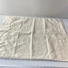 pillowcase standard beige solid blend modern