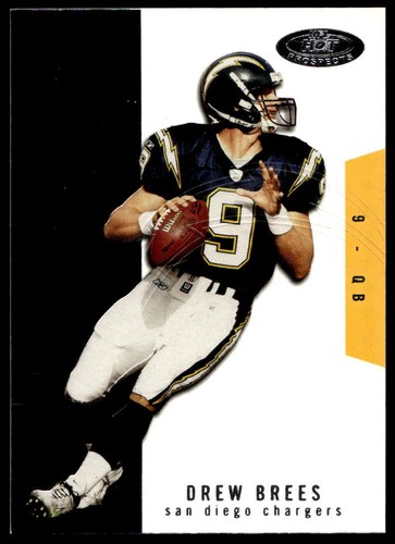 2003 Fleer Hot Prospects #74 Drew Brees San Diego Chargers