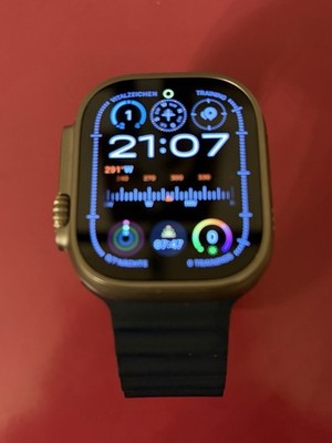 Apple Watch Ultra 2 mit Blauem Armband GPS Cellular