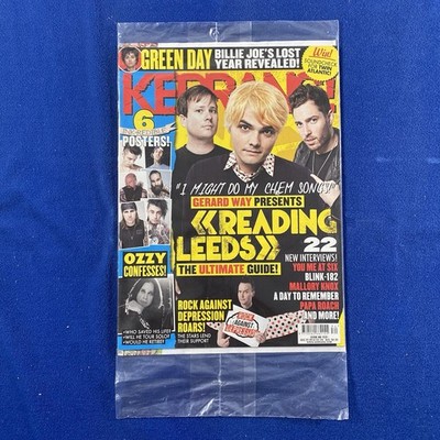 Kerrang! Issue No 1531 August 23, 2014 GERARD WAY (STILL SEALED)