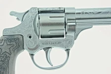 Cap Gun 8-shot fine Decoration Brand New Made in Spain Die cast Gun