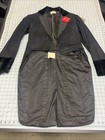Vintage 1900s era Black Wool "Opera" Tuxedo Coat w/ Tails, SZ 38" chest #112 — photo 1