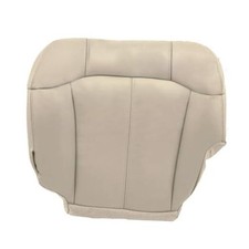 Driver Side Bottom Leather Seat Cover Light Tan 522 or 922 Light Tan Leather 