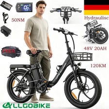 Elektrofahrrad 20 Zoll Herren/Damen 250W 20AH 25KM/H Klapprad E-Bike City …