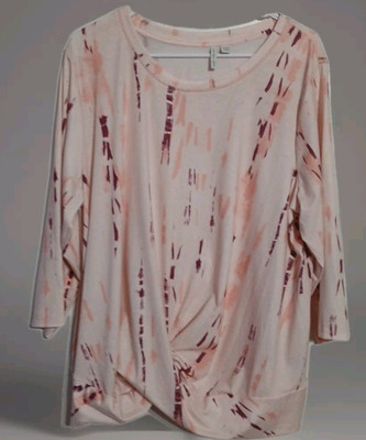 Live Well Active Womens Pink   Blouse Top Size 18/20W