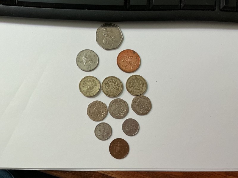 British Coins - 12 Coins 
