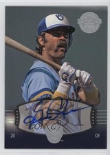 2004 Upper Deck Legends Timeless Teams Silver Auto Gorman Thomas #209 Auto n8a