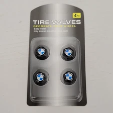 Set of 4 Hex Fit BMW Car Wheel Tire Air Valve Caps Stem Dust Cover Decorative