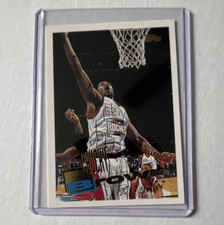 Topps 1990-91 Chucky Brown Houston Rockets Rookie Basketball Card #185 Standard. rookie card picture