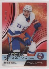 2021 Upper Deck Synergy Exceptional Phenoms Red 46/499 Mathew Barzal #EP-MB 1g43