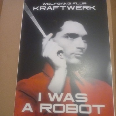 KRAFTWERK  Wolfgang Flur I EAS ROBOR POSTER A4 REPRO PRINT *RARE *