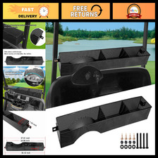 EZGO RXV Golf Cart Front Storage Basket Tray Organizer - Sturdy One-Piece Design