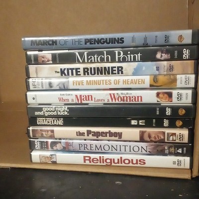 10 random movie lot/ DVDs tested working like new condition