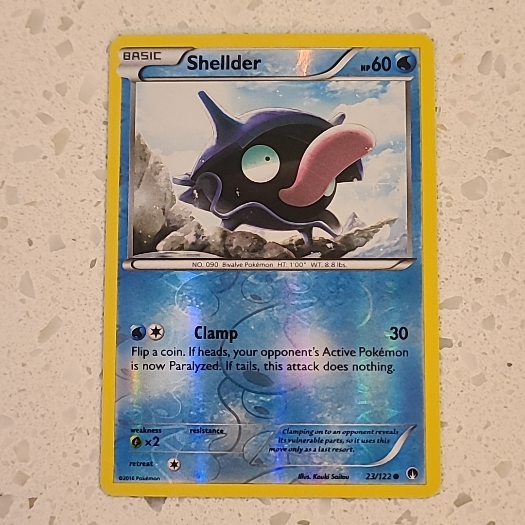 Shellder 23/122 Breakpoint Reverse Holo