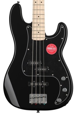 Squier Affinity Series Precision Bass Black with Maple Fingerboard