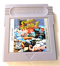 Street Fighter II 2 Nintendo Game Boy NTSC-U USA Game Used GB GBA Cartridge