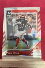 2024 Panini Donruss Optic - Zack Moss #39 Holo Prizm