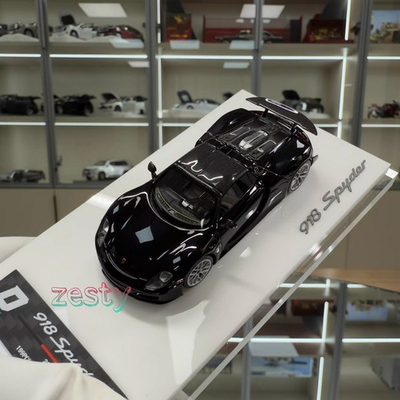 #ad BCP 1:64 porsche 918Spyder resin car model decoration collection $118.99