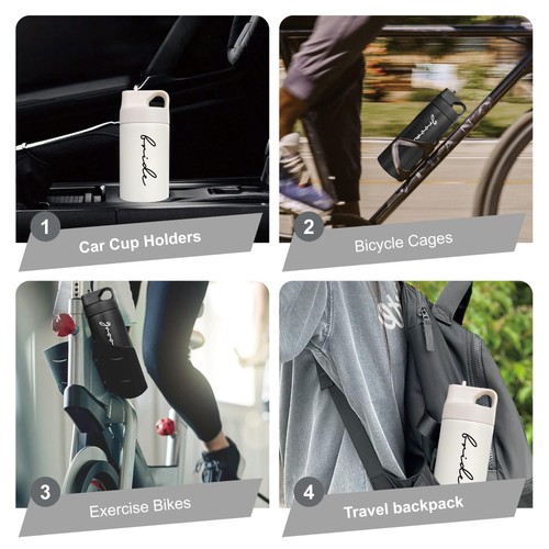Paare Geschenke Reisebecher 2er Set Braut und Bräutigam Flitterwochen Reisebecher... - Bild 8 von 8