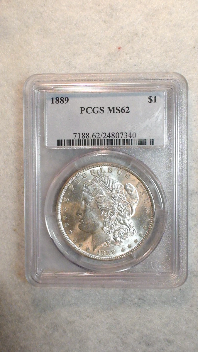 MS 62 Graded 1889 Year Morgan US Dollars (1878-1921) for sale | eBay