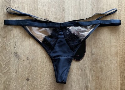 Hunkemöller Private Collection String Tanga Gr. M schwarz NEU sexy Dessous