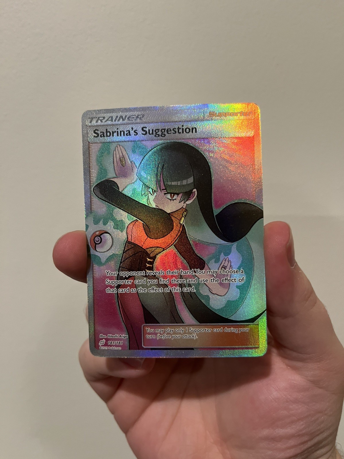 Sabrina's Suggestion Full Art 181/181 LP+ Pokemon TCG