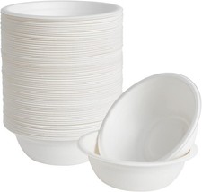 12oz  Bagasse Disposable Bowls Compostable Eco Friendly Serving/Catering Bowl