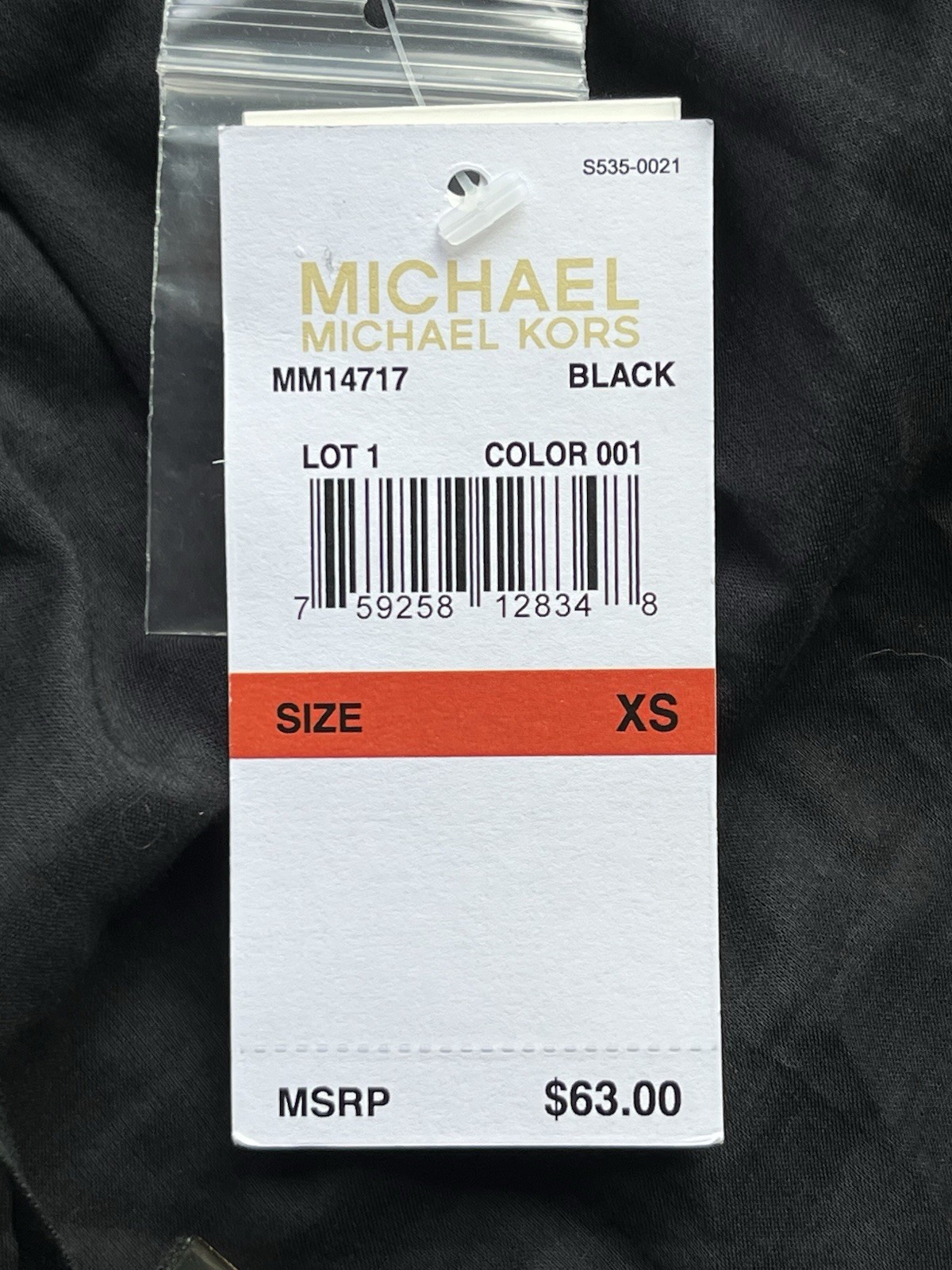 NWT MICHAEL MICHAEL KORS Swim Cover-up Pants Slit Sheer Black Beach Pool XS thumbnail 7