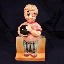 Vintage Inarco Japan Bowler Planter Bowling Ball 8.5"