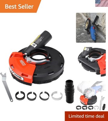 Compact Dust Shroud for Angle Grinders - Perfect for Clean Grinding Applications