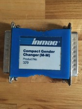Inmac 329 Gender Changer M/M adapters/connector, vintage computer/PC RS-232