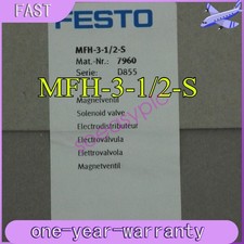 1PCS NEW MFH-3-1/2-S FESTO Solenoid valve MFH-3-1/2-S 7960 MFH-3-1/2-S Fast Ship