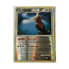 Noctowl 8/123 Reverse Holo Rare Heartgold & Soulsilver Pokémon TCG Card 2010 on eBay