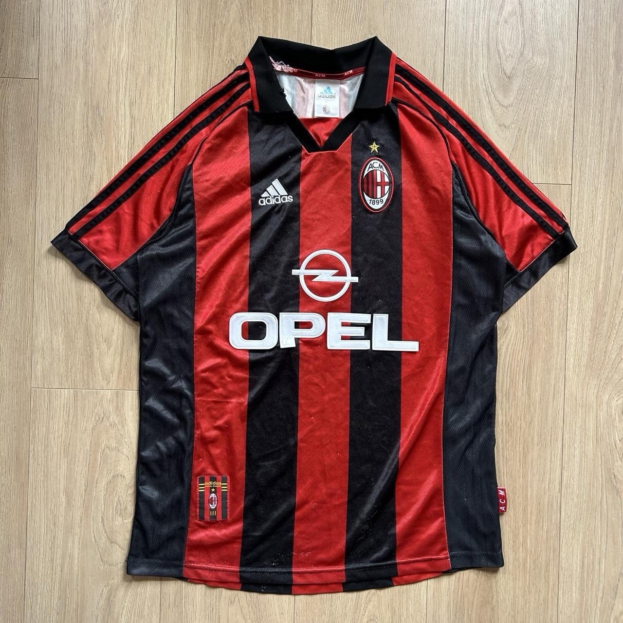 Vintage Streetwear/Sportswear 98/99 Adidas AC Milan Soccer/Football Jersey