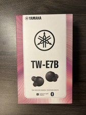New Yamaha TW-E7B True Wireless Active Noise Canceling Earbuds, Black